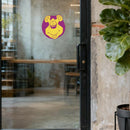 Smiling Bear Sticker Self-adhesive Personalized for Window Tumbler Luggage