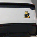 Sad police dog Sticker Self-adhesive Personalized for Luggage Refrigerator
