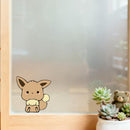 Cute Sticker Vinyl No bubbles Customizable for Laptop Thermos Glass Refrigerator