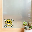 Evil emoji Stickers Customizable No bubbles for Refrigerator Car windows