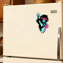Horror-themed Stickers Sunproof Waterproof for Car windows Refrigerator Wall