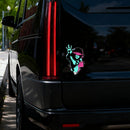 Horror-themed Stickers Sunproof Waterproof for Car windows Refrigerator Wall