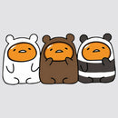 Three little bears Sticker Waterproof Sunproof for Luggage Car windows Schoolbag