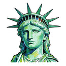 Statue of Liberty Vinyl Sticker Cool Decal for Laptop Water Bottle Car