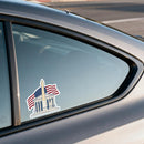 DC Monument Lincoln Memorial Vinyl Sticker for Laptop Water Bottle Car