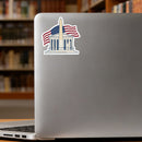 DC Monument Lincoln Memorial Vinyl Sticker for Laptop Water Bottle Car