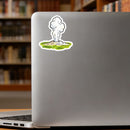 Geyser Vinyl Sticker Cool Nature Decal for Laptop Water Bottle Skateboard Car