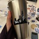 Customizable Chicago Skyline Vinyl Sticker Cool City Decal for Laptop Car