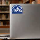 Customizable Dandor Lockan Mountain Vinyl Sticker Cool Badge for Laptop Car