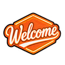 Customizable Neon Welcome Vinyl Sticker Cool Decal for Laptop Car Skateboard Car