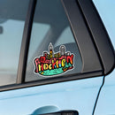 Hong Kong Skyline Sticker Waterproof Laptop Decal Travel Decor Car Customizable