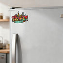 Hong Kong Skyline Sticker Waterproof Laptop Decal Travel Decor Car Customizable