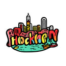 Hong Kong Skyline Sticker Waterproof Laptop Decal Travel Decor Car Customizable
