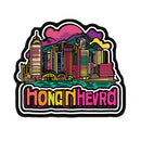Vibrant Hong Kong Skyline Vinyl Sticker Waterproof Laptop Decal Car Customizable
