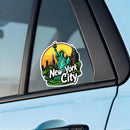 New York Statue of Liberty Vinyl Sticker  Waterproof Laptop Decal Customizable