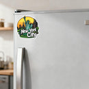New York Statue of Liberty Vinyl Sticker  Waterproof Laptop Decal Customizable