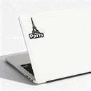 Paris France Waterproof Vinyl Sticker Scratch Resistant for Car Laptop Luggage