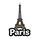 Paris France Waterproof Vinyl Sticker Scratch Resistant for Car Laptop Luggage