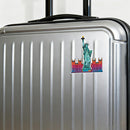New York Statue of Liberty Waterproof Vinyl Sticker for Car Laptop Luggage