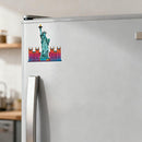 New York Statue of Liberty Waterproof Vinyl Sticker for Car Laptop Luggage