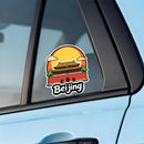 Beijing Forbidden City Waterproof Vinyl Sticker for Car Laptop Luggage