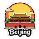 Beijing Forbidden City Waterproof Vinyl Sticker for Car Laptop Luggage