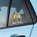 New York City Waterproof Vinyl Sticker Scratch Resistant for Car Laptop Luggage
