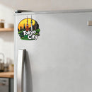 Tokyo Japan Towers Waterproof Sticker Scratch Resistant for Car Laptop Luggage
