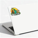 Paris Eiffel Liberty Arc Waterproof Vinyl Sticker for Car Laptop Luggage