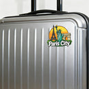 Paris Eiffel Liberty Arc Waterproof Vinyl Sticker for Car Laptop Luggage