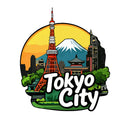 Tokyo Japan Waterproof Vinyl Sticker Scratch Resistant for Car Laptop Luggage