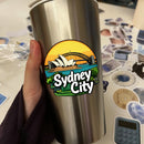 Sydney Australia Waterproof Vinyl Sticker Scratch Resistant for Car Laptop Luggage
