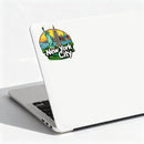 New York USA Waterproof Vinyl Sticker Scratch Resistant for Car Laptop Luggage