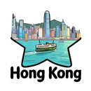 Hong Kong Waterproof Vinyl Sticker Scratch Resistant for Car Laptop Luggage