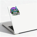 Hong Kong Waterproof Vinyl Sticker Souvenir for Car Laptop Luggage
