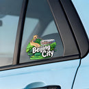 Beijing China Waterproof Vinyl Sticker Landmark for Car Laptop Luggage
