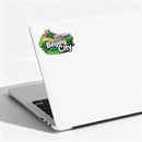 Beijing China Waterproof Vinyl Sticker Landmark for Car Laptop Luggage