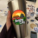 Beijing China Waterproof Vinyl Sticker Traditional for Car Laptop Luggage