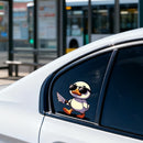 Cute Stickers Vinyl Self-adhesive Waterproof Sunproof for Glass Window Laptop