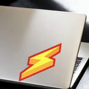 Lightning Sticker Personalized No bubbles for Thermos Laptop Glass Suitcase