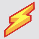 Lightning Sticker Personalized No bubbles for Thermos Laptop Glass Suitcase