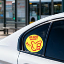 Round Sticker Sunproof Customizable Waterproof for Refrigerator Laptop Cars