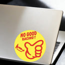 Round Sticker Sunproof Customizable Waterproof for Refrigerator Laptop Cars