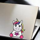 Cute unicorn Stickers Customizable Sunproof for Luggage Car windows Refrigerator