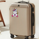 Cute unicorn Stickers Customizable Sunproof for Luggage Car windows Refrigerator
