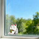 Lucky Cat Stickers Customizable Personalized for Window Wall Cars Luggage
