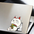 Lucky Cat Stickers Customizable Personalized for Window Wall Cars Luggage