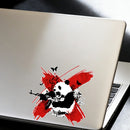 Fighting Panda Stickers Customizable No bubbles for Laptop Luggage Refrigerator