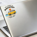 Discovery Journey Waterproof Vinyl Sticker for Car Laptop Luggage
