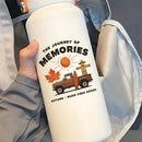 Memories Journey Waterproof Vinyl Sticker for Car Laptop Luggage